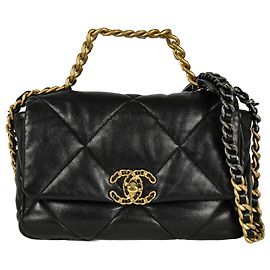 Borsa a Spalla CHANEL 19 di Chanel Nero