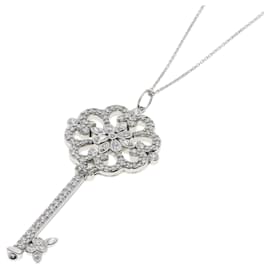 Tiffany & Co-Colar de Diamante Tiffany Enchant Prim Rose Key-Dourado