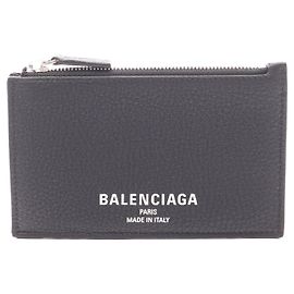 Portafoglio in pelle Balenciaga nero Nero