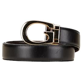Gucci-Cinto de couro Gucci-Preto