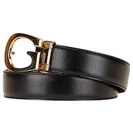 Gucci-Cinto de couro Gucci-Preto