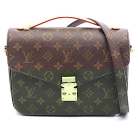 Louis Vuitton-Bolsa Pochette Metis MM Louis Vuitton Marrom-Marrom