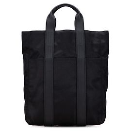 Hermès Hermes Acapulco Nylon Leather Tote Bag Black