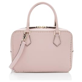 Valentino Garavani Sac à main micro Rockstud en cuir Valentino Rose