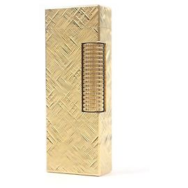 Alfred Dunhill Accendino Dunhill Crosscut Pattern D'oro