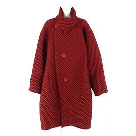 Cappotto Bubble Stretch 3D Steam ISSEY MIYAKE Marrone
