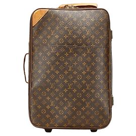 Mala Monogram Pegase 55 da Louis Vuitton Marrom