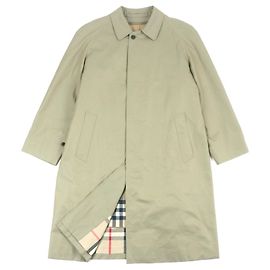 Burberry London Nova check Cashmere blend coat Brown Khaki