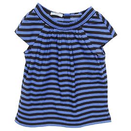 Blusa in cotone Prada Nero Blu