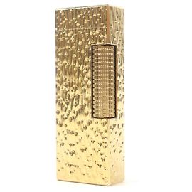 Alfred Dunhill Dunhill All-over pattern square roller lighter Golden