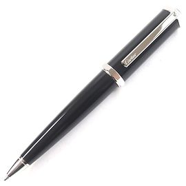 Penna a sfera Cartier Santos Dumont Nero Argento