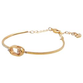 Pulseira de Pedra Line da Swarovski Dourado