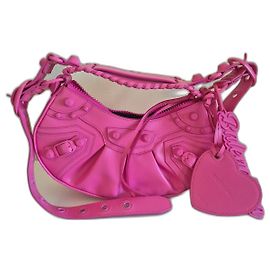 Borsa Balenciaga Le Cagole XS Rosa