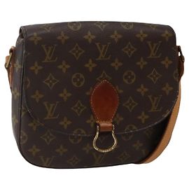 LOUIS VUITTON Bolsa de Ombro Monogram Saint Cloud GM M51242 LV Auth bs29526 Monograma