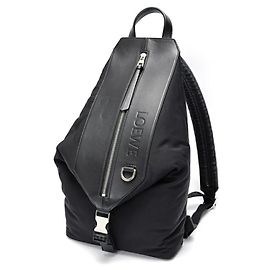 Zaino convertibile Loewe Nero