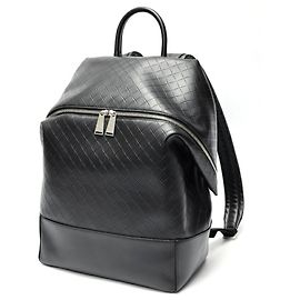 Bottega Veneta Intrecciato Backpack Black