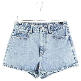 Alexander Wang Blue cotton mini shorts Blue
