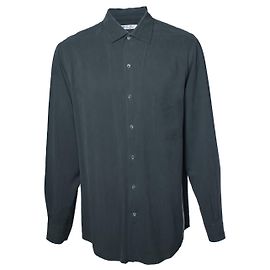 Loro Piana, Camicia di seta verde Verde