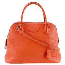 Bolsa Hermès Bolide 31 Laranja