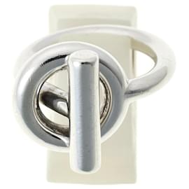 Anello Hermès Echappé MM in Argento Argento