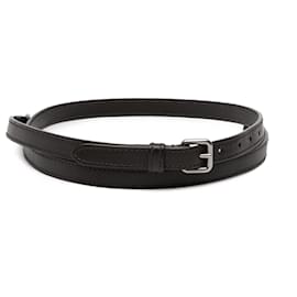 Gucci-Gucci Brown Leather Bag Strap-Brown,Dark brown