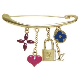 Spilla Ebangle Nuris M64906 di Louis Vuitton D'oro