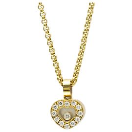 Collana Pendente Chopard Happy Diamonds D'oro