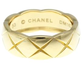 Chanel-Chanel Coco Crush Ring Medium Size-Golden