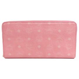 MCM Women's Long Wallet Pink