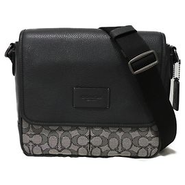 Coach Sprint Map Shoulder Bag Navy blue