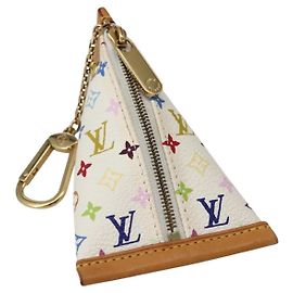 LOUIS VUITTON Monedero Berlango Monograma Multicolor Blanco M58028 Auth 142348V Blanco