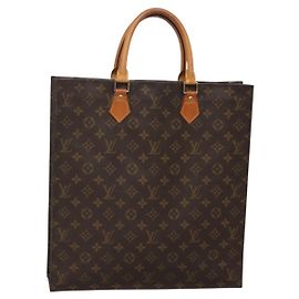LOUIS VUITTON Bolsa Sac Plat Monogram M51140 LV Auth 141088 Monograma