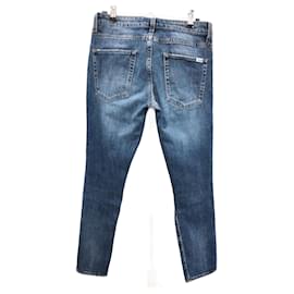 Ba&sh Jean Rieur Basic Stretch  Used W26 TM Bleu