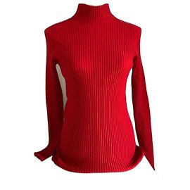 Pull Louis Vuitton Rouge en Cachemire Taille L Rouge