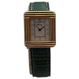 Montre Poiray My First or et acier cadran nacre blanc 22 mm Doré