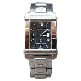 Autre Marque Relógio de quartzo Philippe Charriol Columbus ref. 9011910 6910 Swiss Made Preto Prata