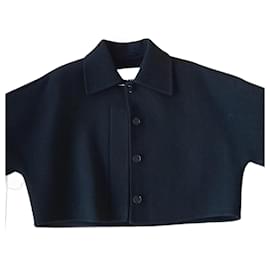 Jil Sander Black Wool Jacket Black