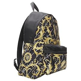 Versace-Mochila de nylon Medusa Virtus da Versace-Preto
