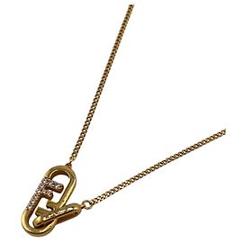 Collar Orlocke en cadena de oro FENDI Otro