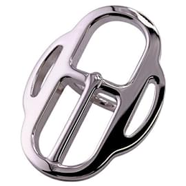 Hermès-Écharpe Twilly Mini Boucle Hermès-Argenté