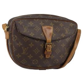 LOUIS VUITTON Bolsa de Ombro Monogram Jeune Fille MM M51226 LV Auth 142152 Monograma