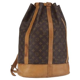LOUIS VUITTON Bolsa de Hombro Monogram Randonnee GM M42244 LV Auth 141436 Monograma