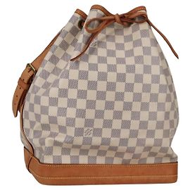 LOUIS VUITTON Borsa a Spalla Noe Damier Azur N42222 LV Auth 141023V Altro
