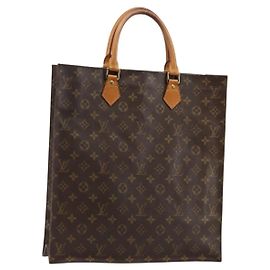 LOUIS VUITTON Bolsa Sac Plat Monogram M51140 LV Auth 142771 Monograma