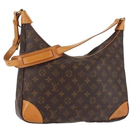 LOUIS VUITTON Bolsa de Ombro Monogram Boulogne 35 M51260 LV Auth 141925 Monograma