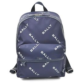 Zaino in nylon Bally blu navy Blu navy