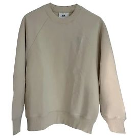 Ami Paris Jerséis, chalecos de hombre Beige