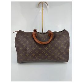 Borsa Louis Vuitton Speedy Monogram marrone in pelle marrone 249 Marrone