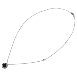 Collar Colgante D.Side Damiani en Oro Blanco de 18K con Diamantes Pequeño Plata