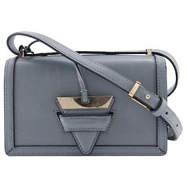 Borsa a Spalla Loewe Barcelona in Pelle Piccola Blu